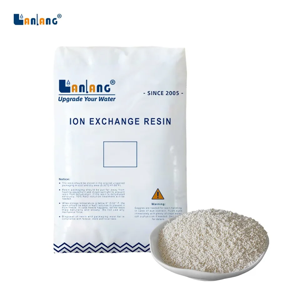 Vahvapohjainen anionihartsi sokerin värinpoistoon